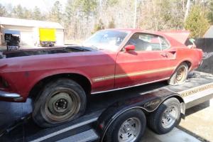 1969  FORD MUSTANG R CODE 428 COBRA JET MACH 1 4 SPEED