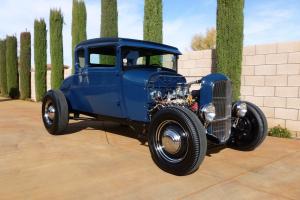 1929 FORD A-V8 5 WINDOW COUPE - TRADITIONAL HOT ROD