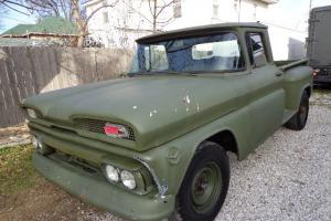 1972 chevy 1962 GMC truck 3/4 305 V6 4 speed great rat rod or shop truck $2,900