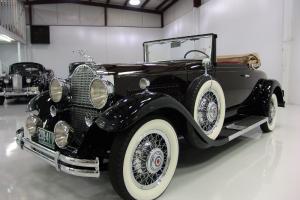 1931 PACKARD 833 SERIES CONVERTIBLE COUPE, PRISTINE FRAME OFF RESTORED!