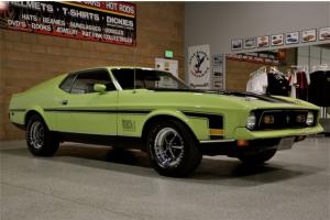 1971 FORD MUSTANG MACH 1 429 SCJ - *Concours Resto, #'s Matching & Heavily Doc't Photo
