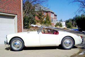 1958 MGA Very Beautiful Driver Odometer reads low miles 30,073