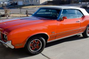 collector cars, convertible, muscle cars, 70's, restored, oldsmobile, two door Photo