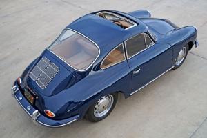 1964 Porsche 356C Sunroof Coupe: Beautifully Restored & Numbers Matching w/ COA Photo