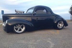 1941 Willys Coupe Black!