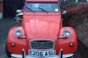 2cv Red special in superb condition, new galvanised chassis, 66200 miles Photo