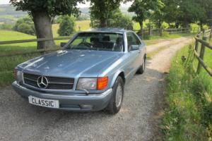 1989 Mercedes-Benz 560 sec blue