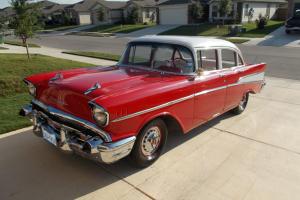 TWO 1957 Chevrolets - One is a 210 Restored / One is Bel Air partially restored