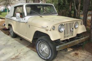 1967 JEEP JEEPSTER COMMANDER CONVERTABLE VERY RARE BARN FIND!!