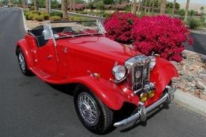 1952 MG TD SERIES ROADSTER - CALIFORNIA CONVERTIBLE 4 SPEED TRIBUTE NO RESERVE! Photo