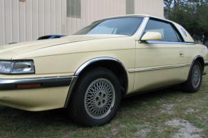 1989 Chrysler TC Maserati Parts Car / Mechanic Special 27k Miles Rust Free Photo