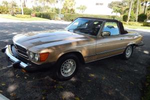 MERCEDES BENZ 380SL 1 OWNER ONLY 33K MILES COLLECTOR VEHICLE Photo