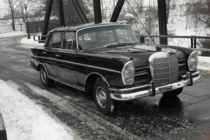 1965 Mercedes Benz 300SE W112 Fintail Very Rare Sedan Sunroof DB040 Black Photo