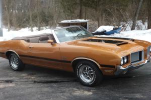 1972 Oldsmobile Cutlass 442 Convertible Olds Conv W30 Photo