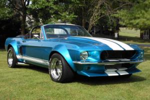 1968 shelby gt 500 convertible mustang CLONE ONE OF A KIND ! cobra logo's Photo
