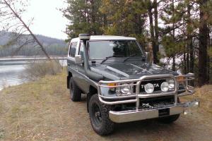 1988 bj74 Land Cruiser Diesel with Emu lift, Safari snorkel, Goodyear Duratracs