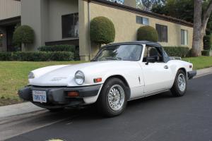 Triumph : Spitfire Overdrive convertible Photo