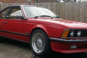 1987 BMW E24 635CSI MANUAL, RED, STUNNING! BBS ALLOYS, FULL HISTORY Photo