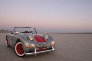 1959 AUSTIN HEALEY BUGEYE SPRITE "THE AIRPORT RACER" SUPERCHARGED W/ TRAILER Photo