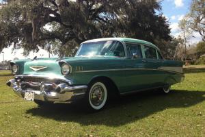 Beautiful Original Low Miles 1957 Chevrolet Chevy Belair with PS, A/C (55 56 57)