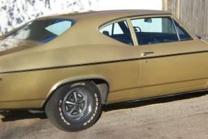 1969 SS chevrolet Chevelle two door pillared sport coupe rare, fast, and tight