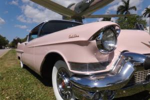 1957 CADILLAC DEVILLE 62 SERIES RUST FREE FLORIDA CAR SHOW CAR BIG FIN CADILLAC Photo