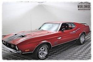 1972 FORD MUSTANG MACH 1! "Q" CODE CAR WITH FACTORY A/C! COMPLETELY RESTORED!!