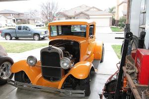 1931 Ford Coupe, Steel body, Orange Photo
