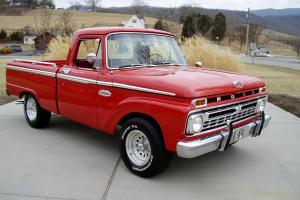 1966 FORD F-100 CUSTOM CAB WITH THE RANGER PACKAGE. 26K MILES. VERY RARE .. Photo