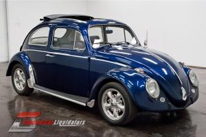 1963 Volkswagen Beetle Rag Top 4cyl VW Air Cooled 4 Speed Manual CHECK THIS OUT Photo