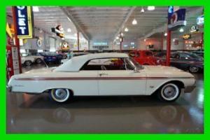1962 FORD GALAXIE 500 SUNLINER CONVERTIBLE~390 V-8~COMPLETE NUT & BOLT RESTORED Photo