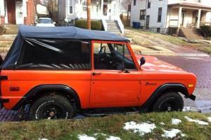 1975 ford bronco sport v8 daily driver very reliable very clean no rust