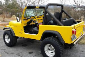 1984 Jeep CJ7 Full Soft Top With Full Soft Doors   NO RESERVE