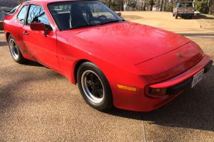 1985.5 Porsche 944 Red, Black Leather, 115,000 miles, Sunroof, Automatic Photo