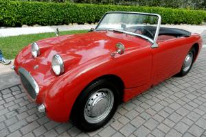 RARE 1960 AUSTIN HEALEY BUGEYE SPRITE, RUNS AND LOOKS GREAT, SOLID, LO RESERVE! Photo