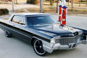 FS/FT 1965 CADILLAC COUPE DeVille - BLACK & SINISTER - 73K MILES - SHOW QUALITY Photo