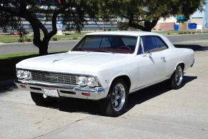 Restored 1966 Chevy Malibu 2Dr Coupe 283/Auto PS PB Numbers Matching No Rust Photo