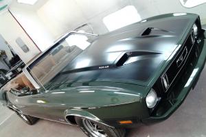 1973 Mustang Convertible, 302 # Match, Auto, Ram Air Hood, Spoiler, Magnums