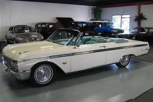 1962 Ford Galaxie 500XL Suliner Convertible 390 V8 Auto AC Pwr Brakes/Steering Photo