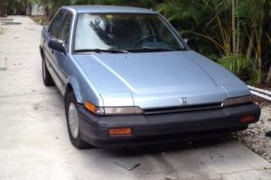1987 HONDA ACCORD MINT CONDITION LOW MILES EXEMPT MISSING MUFFLER Photo