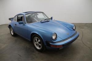 1977 Porsche 911S Sunroof Coupe, matching#'s,Minerva blue, blue plate Cali car