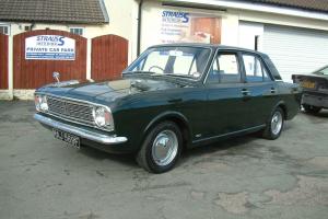 FORD CORTINA 1.3 DELUXE 1968 MK2 ALPINE GREEN VERY SOLID CAR !!! Photo