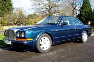 1992 BENTLEY CONTINENTAL R TURBO 2-DOOR COUPE PEACOCK BLUE EXCELLENT CONDITION Photo