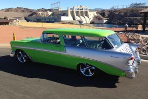 1956 Chevy Nomad AS SEEN ON TV by Fast "N" Loud for Dale Jr., Green/Silver Photo