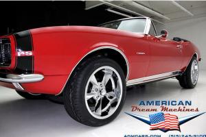 1967 Camaro Rally Sport Convertible in Torch Red