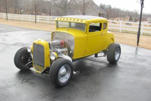 1930 MODEL A 5 WINDOW COUPE - CUSTOM BUILD - ALL NEW - CHOPPED - RUMBLE SEAT