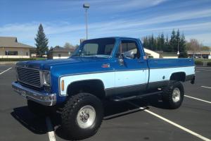 1976 CHEVY 3/4 TON 4X4 RUST FREE WITH UPGRADES