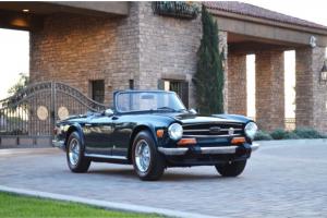 1974 Triumph TR6 Roadster CA car Stunningly restored All books and provenance Photo