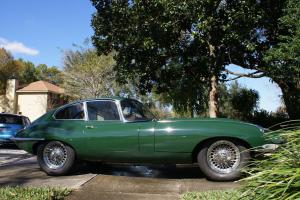 1968 Jaguar E-Type XKE Series 1.5 Coupe British Racing Green Black Leather FHC