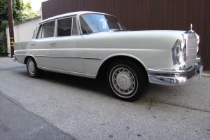 1965 Mercedes 220SE 4 Door Sedan Fintail Great Condition Rust Free CA Car